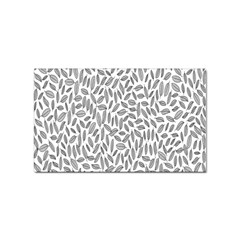 Leaves-011 Sticker (rectangular) by nateshop