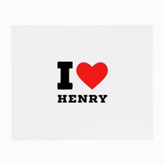 I Love Henry Small Glasses Cloth by ilovewhateva