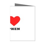 I love stephen Mini Greeting Cards (Pkg of 8) Left