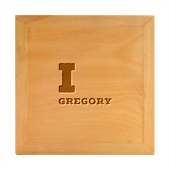 I Love Gregory Wood Photo Frame Cube by ilovewhateva