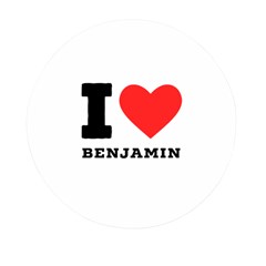 I Love Benjamin Mini Round Pill Box by ilovewhateva