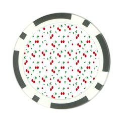 Cherries Poker Chip Card Guard (10 Pack) by nateshop