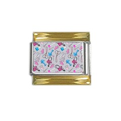 Medicine Gold Trim Italian Charm (9mm) by SychEva