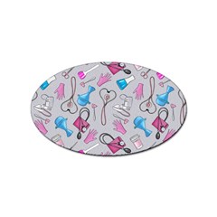 Medicine Sticker Oval (10 Pack) by SychEva