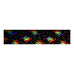 Rainbows Pixel Pattern Velvet Scrunchie by Semog4