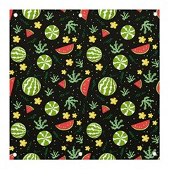 Watermelon Berries Patterns Pattern Banner And Sign 3  X 3  by Semog4