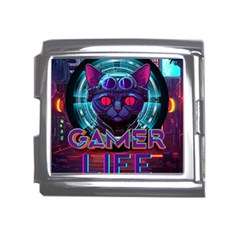 Gamer Life Mega Link Italian Charm (18mm) by minxprints