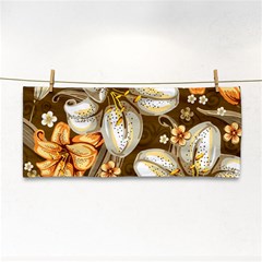 Flowers Pattern Floral Patterns Decorative Art Hand Towel by Semog4