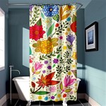 Colorful Flowers Pattern Abstract Patterns Floral Patterns Shower Curtain 36  x 72  (Stall)  Curtain(36 X72 ) - 33.26 x66.24  Curtain(36 X72 )