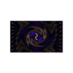 Manadala Twirl Abstract Sticker (rectangular) by Semog4