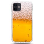 Beer Texture Liquid Bubbles iPhone 12 mini TPU UV Print Case	 Front