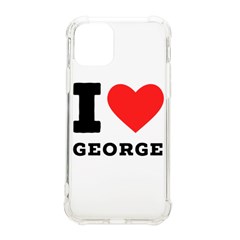 I Love George Iphone 11 Pro 5 8 Inch Tpu Uv Print Case by ilovewhateva