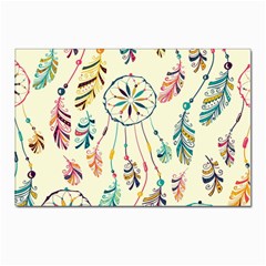 Dreamcatcher Abstract Pattern Postcard 4 x 6  (pkg Of 10) by Semog4