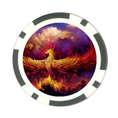 Phoenix Bird Poker Chip Card Guard by Semog4