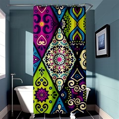 Ethnic Pattern Abstract Shower Curtain 36  X 72  (stall)  by Semog4