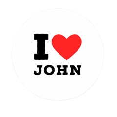 I Love John Mini Round Pill Box by ilovewhateva