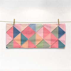 Background Geometric Triangle Hand Towel by Semog4