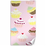 Cupcakes wallpaper paper background Canvas 40  x 72  39.28 x69.23  Canvas - 1