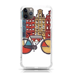 Amsterdam Graphic Design Poster Illustration Iphone 11 Pro Max 6 5 Inch Tpu Uv Print Case by Salman4z