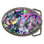 Rick And Morty Time Travel Ultra Belt Buckles Front