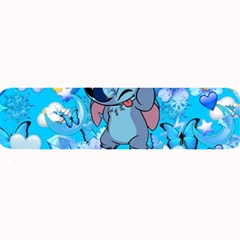 Blue Stitch Aesthetic Large Bar Mat by Salman4z