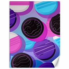 Cookies Chocolate Cookies Sweets Snacks Baked Goods Canvas 36  X 48  by Jancukart