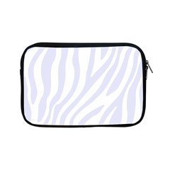 Grey Zebra Vibes Animal Print  Apple Ipad Mini Zipper Cases by ConteMonfrey