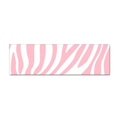 Pink Zebra Vibes Animal Print  Sticker Bumper (100 Pack) by ConteMonfrey