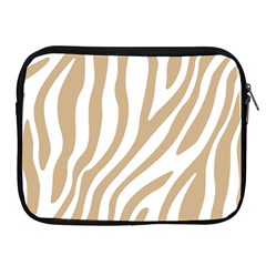 Brown Zebra Vibes Animal Print  Apple Ipad 2/3/4 Zipper Cases by ConteMonfrey