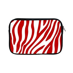 Red Zebra Vibes Animal Print  Apple Ipad Mini Zipper Cases by ConteMonfrey