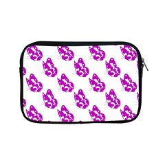 Purple Butterflies On Their Own Way  Apple Ipad Mini Zipper Cases by ConteMonfrey