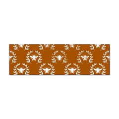 Brown Golden Bees Sticker Bumper (100 Pack) by ConteMonfrey