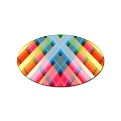 Graphics Colorful Colors Wallpaper Graphic Design Sticker Oval (10 Pack) by Amaryn4rt