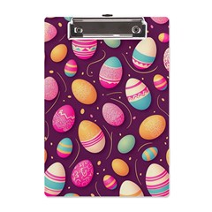 Easter Eggs Egg A5 Acrylic Clipboard by Ravend