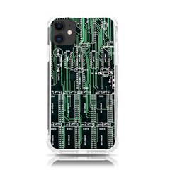 Printed Circuit Board Circuits Iphone 11 Tpu Uv Print Case by Celenk