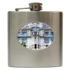 Squad Latvia Architecture Hip Flask (6 Oz) by Celenk