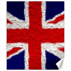 Union Jack Flag National Country Canvas 8  X 10  by Celenk