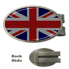 Union Jack Flag British Flag Money Clips (oval)  by Celenk