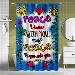 Christian Christianity Religion Shower Curtain 48  X 72  (small)  by Celenk