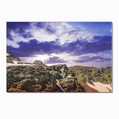 Mountain Snow Landscape Winter Postcard 4 x 6  (pkg Of 10) by Celenk