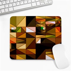 Abstract Experimental Geometric Shape Pattern Large Mousepad by Uceng