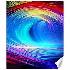 Art Fantasy Painting Colorful Pattern Design Canvas 20  X 24  by Ravend