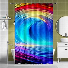 Art Fantasy Painting Colorful Pattern Design Shower Curtain 48  X 72  (small)  by Ravend