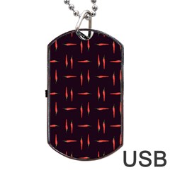 Hot Peppers Dog Tag Usb Flash (one Side) by SychEva