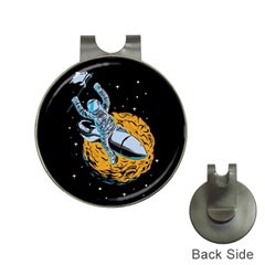 Astronaut Planet Space Science Hat Clips With Golf Markers by Salman4z