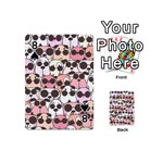 Cute-dog-seamless-pattern-background Playing Cards 54 Designs (Mini) Front - Spade8