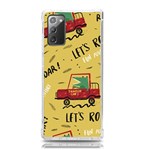 Childish-seamless-pattern-with-dino-driver Samsung Galaxy Note 20 TPU UV Case Front