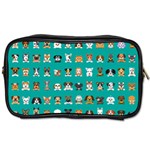 Different-type-vector-cartoon-dog-faces Toiletries Bag (Two Sides) Front