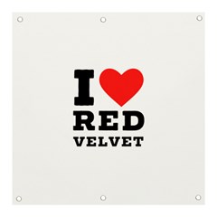 I Love Red Velvet Banner And Sign 3  X 3  by ilovewhateva