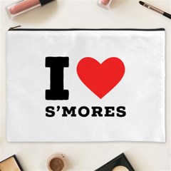 I Love S’mores  Cosmetic Bag (xxxl) by ilovewhateva